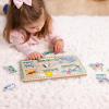 imageMelissa ampamp Doug Farm Animals Sound Puzzle  Wooden Peg Puzzle with Sound Effects 8 pcsZoo Animals