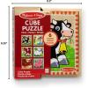 imageMelissa ampamp Doug Farm Wooden Cube Puzzle with Storage Tray  6in1 Animal Puzzle for Toddlers and Preschoolers  16 Wooden Cubes  Farm Toy for Kids Ages 3  FSC Certified