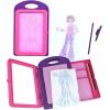 imageMelissa ampamp Doug Fashion Design Art Activity Kit  9 DoubleSided Rubbing Plates 4 Pencils Crayon  Fashion Plates Travel Toys for Kids Ages 5Fashion Design