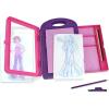 imageMelissa ampamp Doug Fashion Design Art Activity Kit  9 DoubleSided Rubbing Plates 4 Pencils Crayon  Fashion Plates Travel Toys for Kids Ages 5Fashion Design