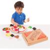 imageMelissa ampamp Doug Felt Food Mix And Match Pizza Play Food Set  42 Pieces Felt Pizza Play Set For Kids Kitchen Pretend Toy For Toddlers And Kids Ages 2Food Set