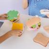imageMelissa ampamp Doug Felt Food Sandwich Play Food Set 33 pcs Orange 1 CountFelt Play Food