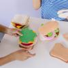 imageMelissa ampamp Doug Felt Food Sandwich Play Food Set 33 pcs Orange 1 CountFelt Play Food