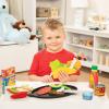 imageMelissa ampamp Doug Fill ampamp Fold Taco ampamp Tortilla Set 43 Pieces  Sliceable Wooden Mexican Play Food Skillet and More  FSC Certified