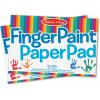 imageMelissa ampamp Doug Finger Paint Paper Pad 12 x 18 inches  50 Sheets 2Pack  FSC Certified