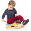 imageMelissa ampamp Doug First Play PeekaBoo Pets Wooden Touch and Feel Puzzle with Mirror Mirror Toy for Babies and Toddlers Sensory Toy PuzzlePuzzle