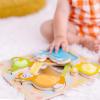 imageMelissa ampamp Doug First Play PeekaBoo Pets Wooden Touch and Feel Puzzle with Mirror Mirror Toy for Babies and Toddlers Sensory Toy PuzzlePuzzle