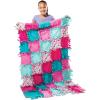 imageMelissa ampamp Doug Fleece Quilt NoSew Craft Kit Multi
