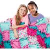 imageMelissa ampamp Doug Fleece Quilt NoSew Craft Kit Multi