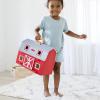 imageMelissa ampamp Doug Fold and Go Wooden Barn with 7 Animal Play Figures  Farm Animals Barn Toy Portable Toys Farm Toys for Kids and Toddlers Ages 3Set