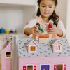 imageMelissa ampamp Doug Fold and Go Wooden Dollhouse with 2 Dolls and Wooden FurnitureMultiOne Size