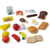 imageMelissa ampamp Doug Food Groups  21 HandPainted Wooden Pieces and 4 Crates