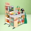 imageMelissa ampamp Doug Fresh Mart Pretend Grocery Store Kids Cash Register with Scanner Shelves ampamp Conveyor Belt Kids Toys for Girls ampamp BoysGrocery Store