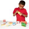 imageMelissa ampamp Doug Fridge Food Wooden Play Food for Kids Kitchen Playset Play Kitchen Accessories Preschool Toys for Girls ampamp Boys Ages 3