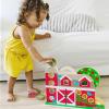 imageMelissa ampamp Doug GO Tots Wooden Barnyard Tumble with 4 Disks  FSC Certified