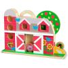 imageMelissa ampamp Doug GO Tots Wooden Barnyard Tumble with 4 Disks  FSC Certified