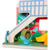 imageMelissa ampamp Doug GO Tots Wooden Schoolyard Tumble with 4 Disks  FSC Certified