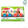 imageMelissa ampamp Doug GO Tots Wooden Star Cars 2 Cars 2 Disks Stacking Toys for Infants Hand Push Vehicles Wooden Car Toys for Toddlers Ages 1  FSCCertifiedRace Cars