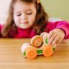 imageMelissa ampamp Doug GO Tots Wooden Star Cars 2 Cars 2 Disks Stacking Toys for Infants Hand Push Vehicles Wooden Car Toys for Toddlers Ages 1  FSCCertifiedStar Cars