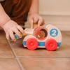 imageMelissa ampamp Doug GO Tots Wooden Star Cars 2 Cars 2 Disks Stacking Toys for Infants Hand Push Vehicles Wooden Car Toys for Toddlers Ages 1  FSCCertifiedRace Cars