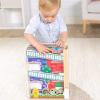 imageMelissa ampamp Doug GO Tots Wooden Town House Tumble with 6 Disks  FSC Certified