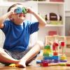 imageMelissa ampamp Doug Geometric Stacker  Wooden Educational Toy25 countpack of 1Geometric