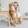 imageMelissa ampamp Doug Giant Cheetah  Lifelike Stuffed Animal Stands Nearly 3 Feet Tall