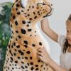 imageMelissa ampamp Doug Giant Cheetah  Lifelike Stuffed Animal Stands Nearly 3 Feet Tall