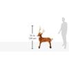 imageMelissa ampamp Doug Giant Deer  Lifelike Stuffed Animal Over 3 feet Long