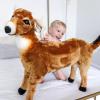 imageMelissa ampamp Doug Giant Deer  Lifelike Stuffed Animal Over 3 feet Long