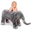 imageMelissa ampamp Doug Giant Elephant  Lifelike Stuffed Animal Over 3 feet LongElephant
