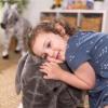 imageMelissa ampamp Doug Giant Elephant  Lifelike Stuffed Animal Over 3 feet LongElephant