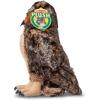 imageMelissa ampamp Doug Giant Owl  Lifelike Stuffed Animal 17 inches Tall Brown