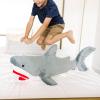 imageMelissa ampamp Doug Giant Shark  Lifelike Stuffed Animal Over 3 feet Long