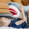 imageMelissa ampamp Doug Giant Shark  Lifelike Stuffed Animal Over 3 feet Long