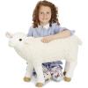 imageMelissa ampamp Doug Giant Sheep  Lifelike Stuffed Animal Nearly 2 feet Tall