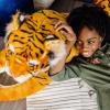 imageMelissa ampamp Doug Giant Tiger  Lifelike Stuffed Animal Over 5 feet Long
