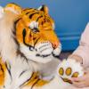 imageMelissa ampamp Doug Giant Tiger  Lifelike Stuffed Animal Over 5 feet Long
