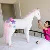 imageMelissa ampamp Doug Giant Unicorn  Lifelike Stuffed Animal Over 2 feet Tall