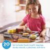 imageMelissa ampamp Doug Grill and Serve BBQ Set with Pretend Play Toy Food ampamp Kids Play Kitchen Accessories Preschool Learning Toys for Girls ampamp Boys 3