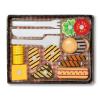imageMelissa ampamp Doug Grill and Serve BBQ Set with Pretend Play Toy Food ampamp Kids Play Kitchen Accessories Preschool Learning Toys for Girls ampamp Boys 3