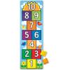 imageMelissa ampamp Doug Hop and Count Hopscotch Game Rug 3 pcs 785 x 265 inches Classic Hopscotch Rug for KidsRug