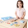 imageMelissa ampamp Doug Julia Magnetic DressUp Wooden Doll Pretend Play Set 25 pcs