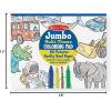 imageMelissa ampamp Doug Jumbo 50Page Kids Coloring Pads 3Pack  Animals Vehicles and MultiThemed  FSC CertifiedPads Set