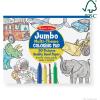 imageMelissa ampamp Doug Jumbo 50Page Kids Coloring Pads 3Pack  Animals Vehicles and MultiThemed  FSC CertifiedPads Set