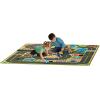 imageMelissa ampamp Doug Jumbo Roadway Activity Rug 4 Wooden Traffic Signs 79quot L X 60quot W Pretend Play Road Activity RugFrustrationFree Packaging
