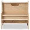 imageMelissa ampamp Doug Kids Furniture Wooden Step Stool  GrayBlonde