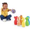 imageMelissa ampamp Doug Ks Kids Bowling Friends Play Set and Game with 6 Pins and Convenient Carrying Case  Indoor Outdoor Bowling Set Soft Plastic Animal Bowling Pins Toddler Bowling for Ages 2