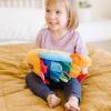 imageMelissa ampamp Doug Ks Kids Flip Fish Stuffed Animal Soft Baby Book MultiTextured Squeaking ampamp Crinkling Infant Sensory Toys for Babies with Baby Mirror Tummy Time Toys for Infants Ages 09 Months