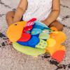 imageMelissa ampamp Doug Ks Kids Flip Fish Stuffed Animal Soft Baby Book MultiTextured Squeaking ampamp Crinkling Infant Sensory Toys for Babies with Baby Mirror Tummy Time Toys for Infants Ages 09 Months
